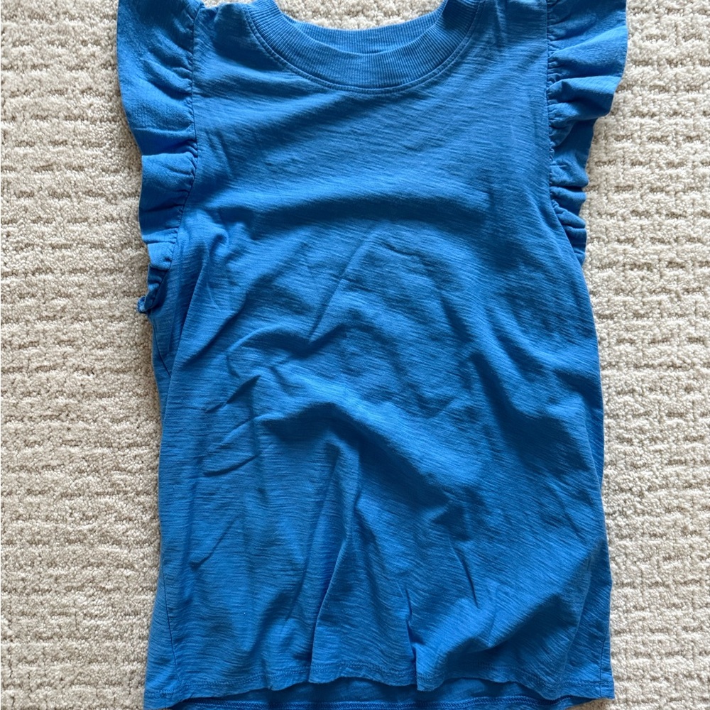 NationLTD Ruffle Sleeve Tank